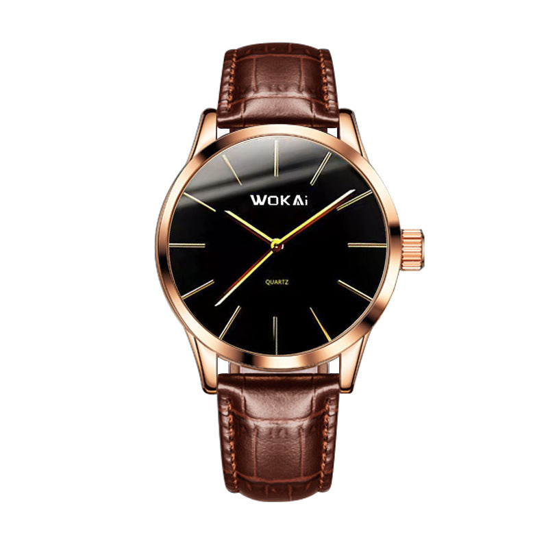 Men's Business Luxury Leather Belt Sports Quartz Watch