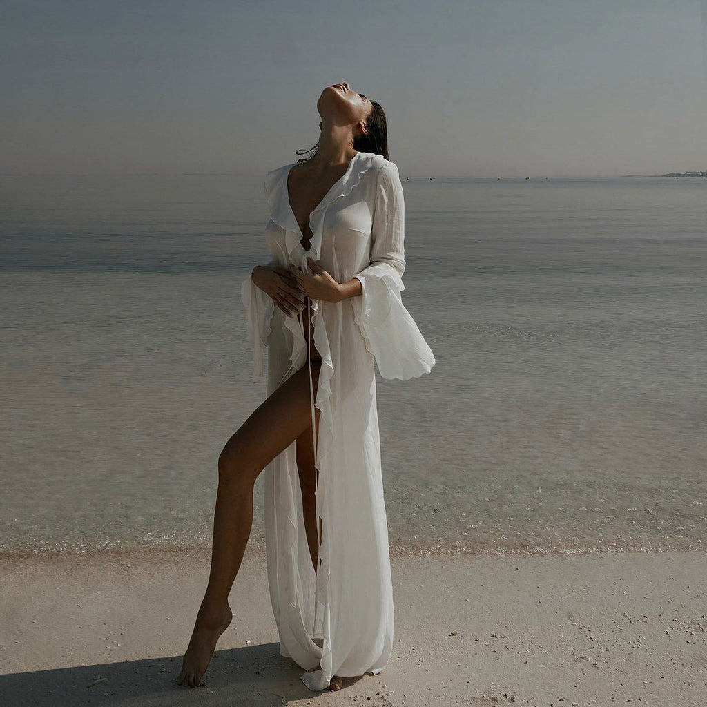 European And American Bikini Sun Shield Hanfu Long Robe