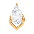 3X5MM Pear Shape Moissanite Solitaire Cartilage Earring