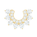 Real Diamond Horseshoe Earring for Helix Piercing