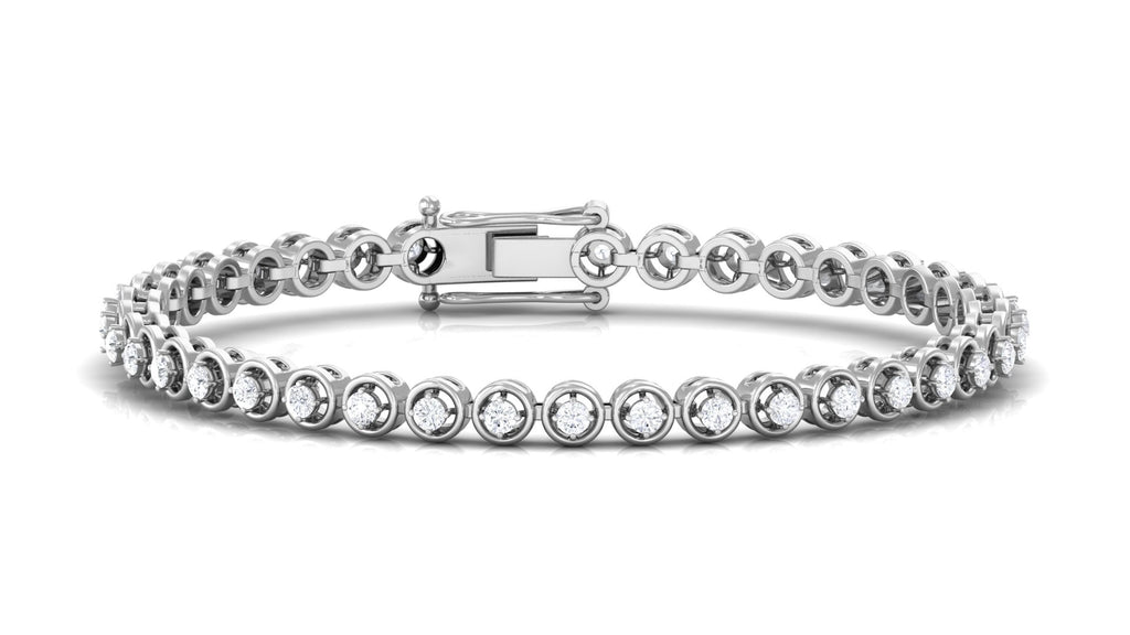 1.50 CT Zircon Tennis Bracelet