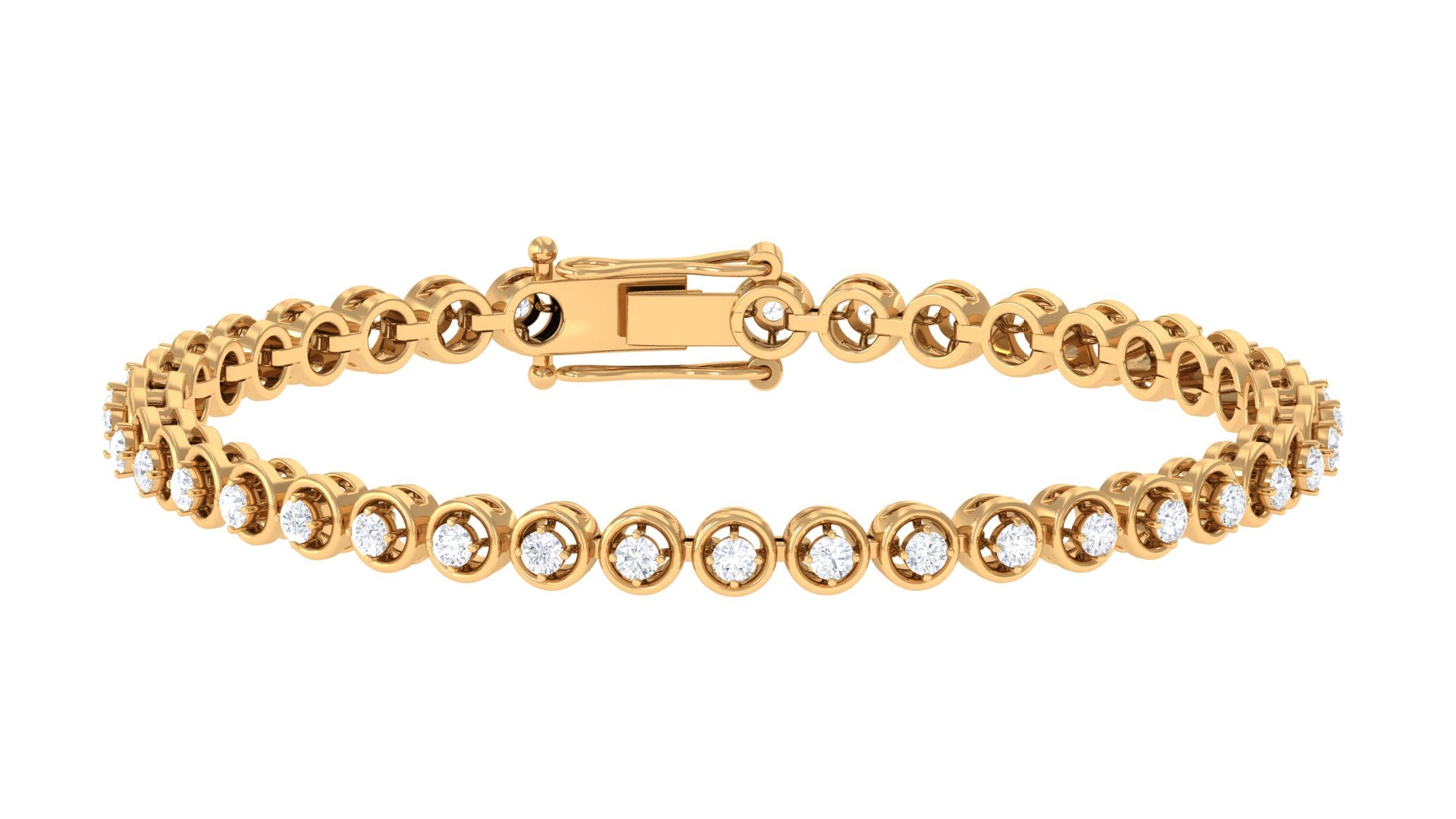 1.50 CT Zircon Tennis Bracelet