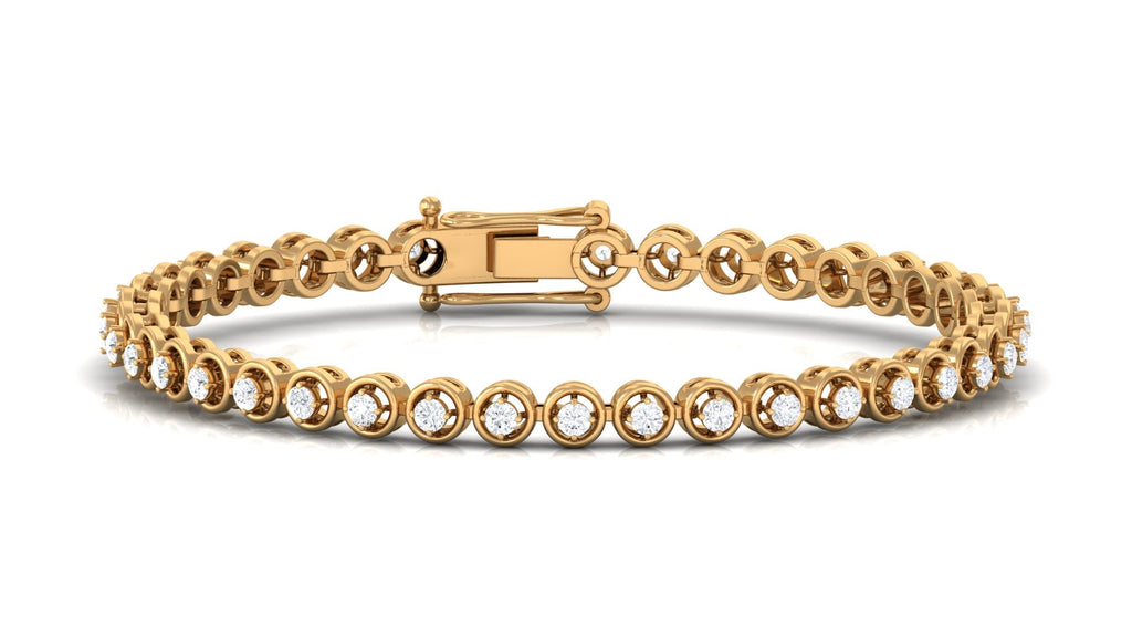 1.50 CT Zircon Tennis Bracelet