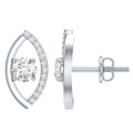 Certified Lab Grown Diamond Minimalist Stud Earrings