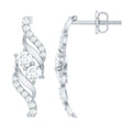 Minimalist Stud Earrings with Lab Grown Diamond