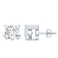 Certified Lab Grown Diamond Hello Kitty Earrings