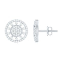 Certified Diamond Statement Ear Studs