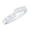 Natural Diamond Anniversary Band Ring with Certificate