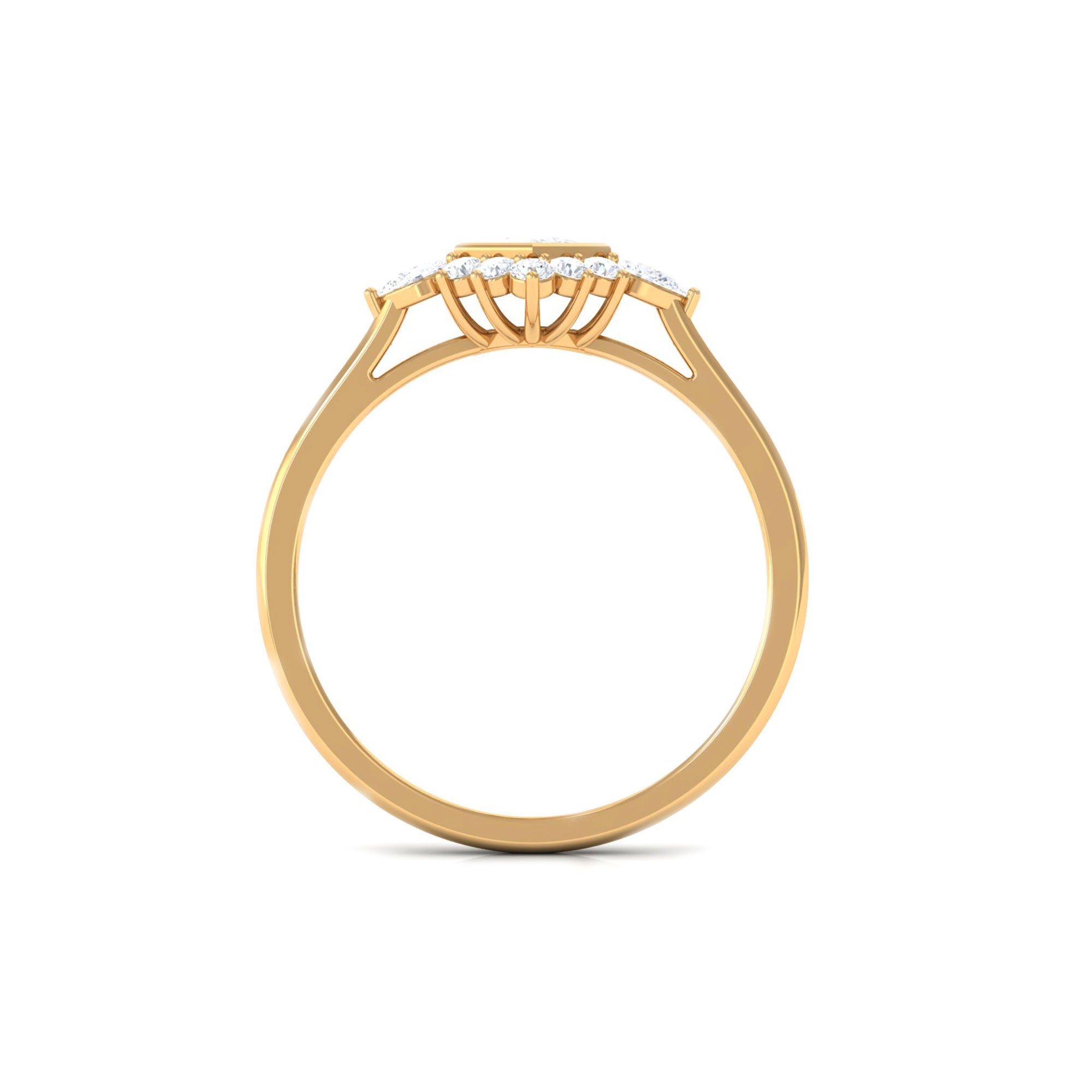 Designer Diamond Engagement Ring with Halo