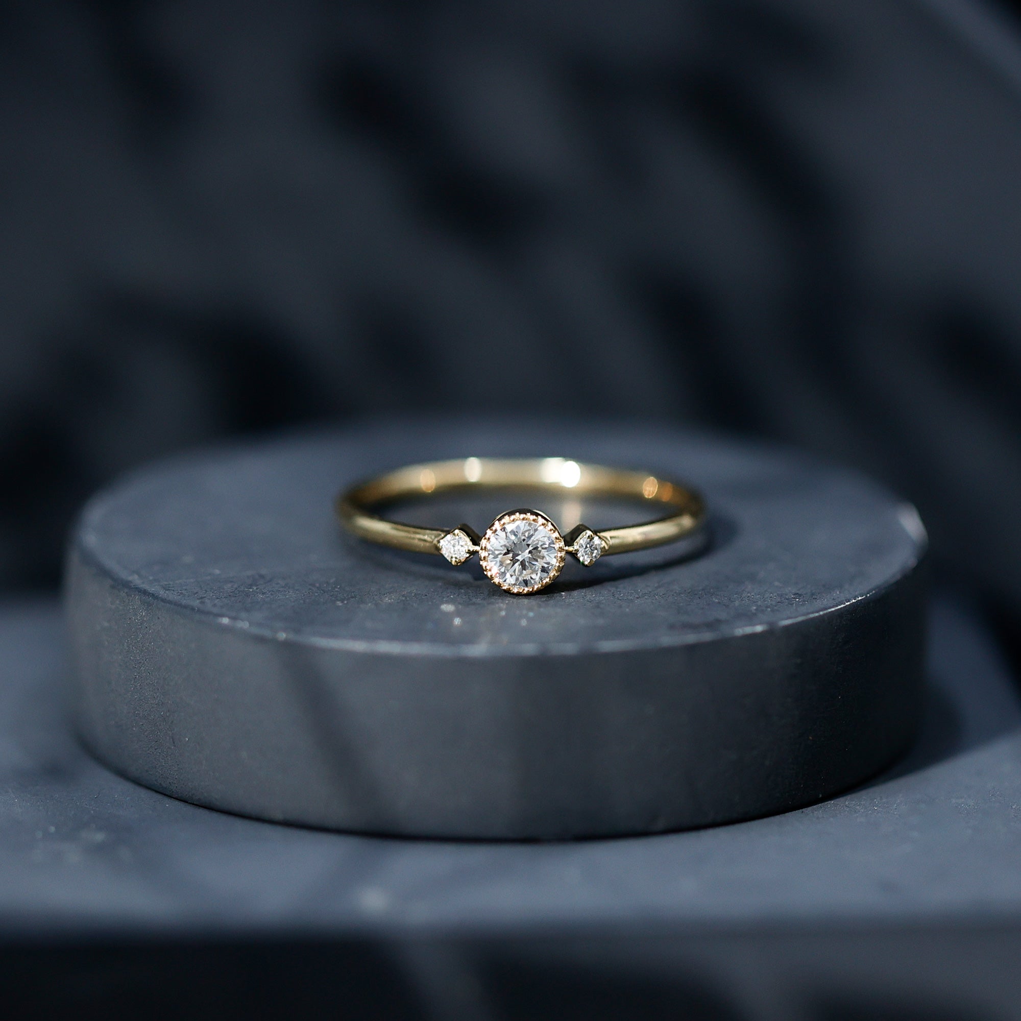 Certified Lab Grown Diamond Solitaire Promise Ring