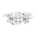 Nature Inspired Diamond Engagement Ring for Women