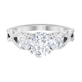 Cubic Zirconia Vintage Inspired Infinity Engagement Ring