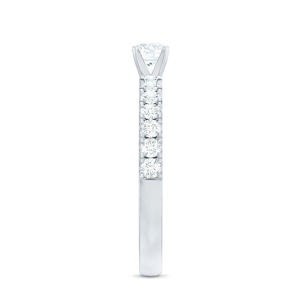 Natural Diamond Promise Ring for Engagement