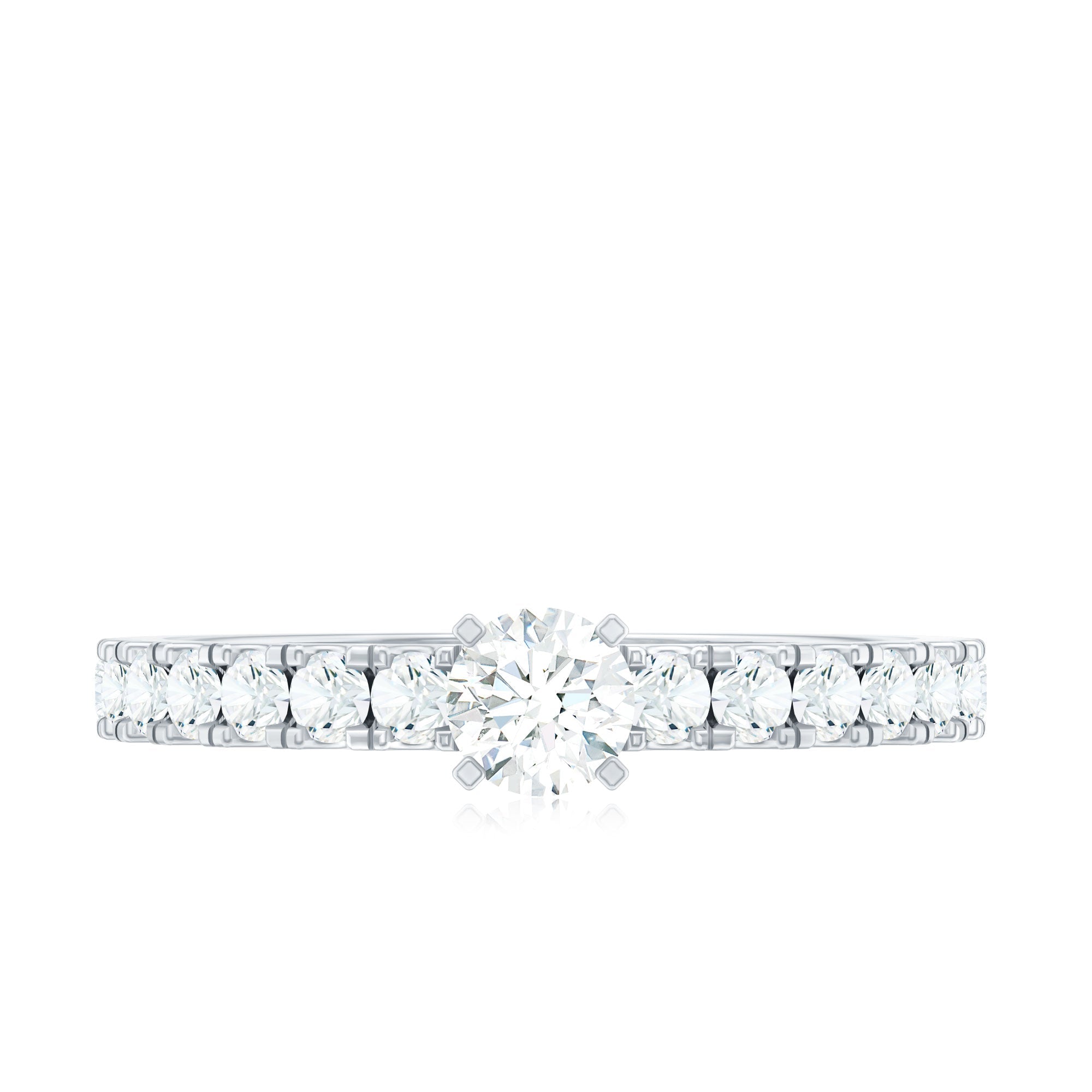 Natural Diamond Promise Ring for Engagement