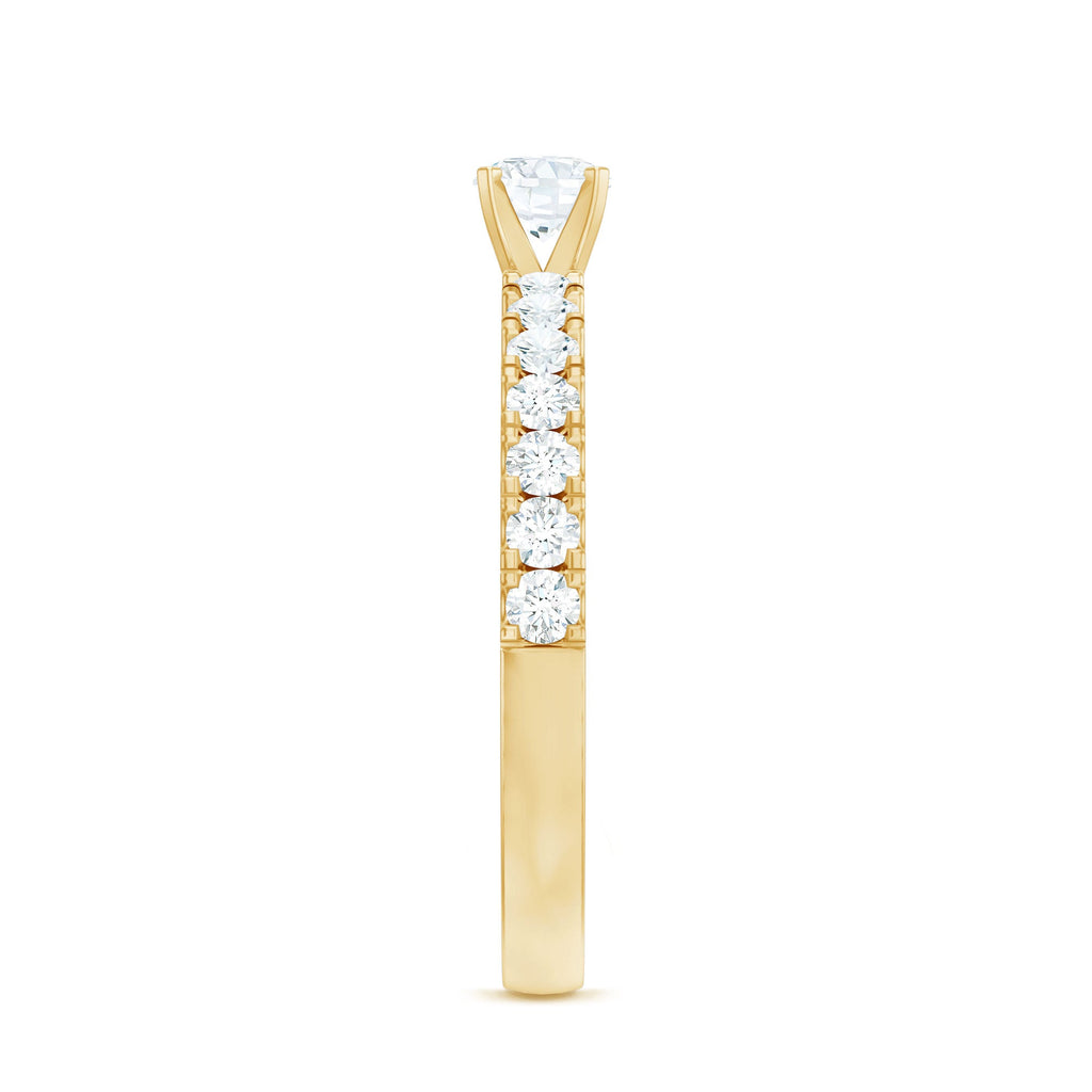Natural Diamond Promise Ring for Engagement