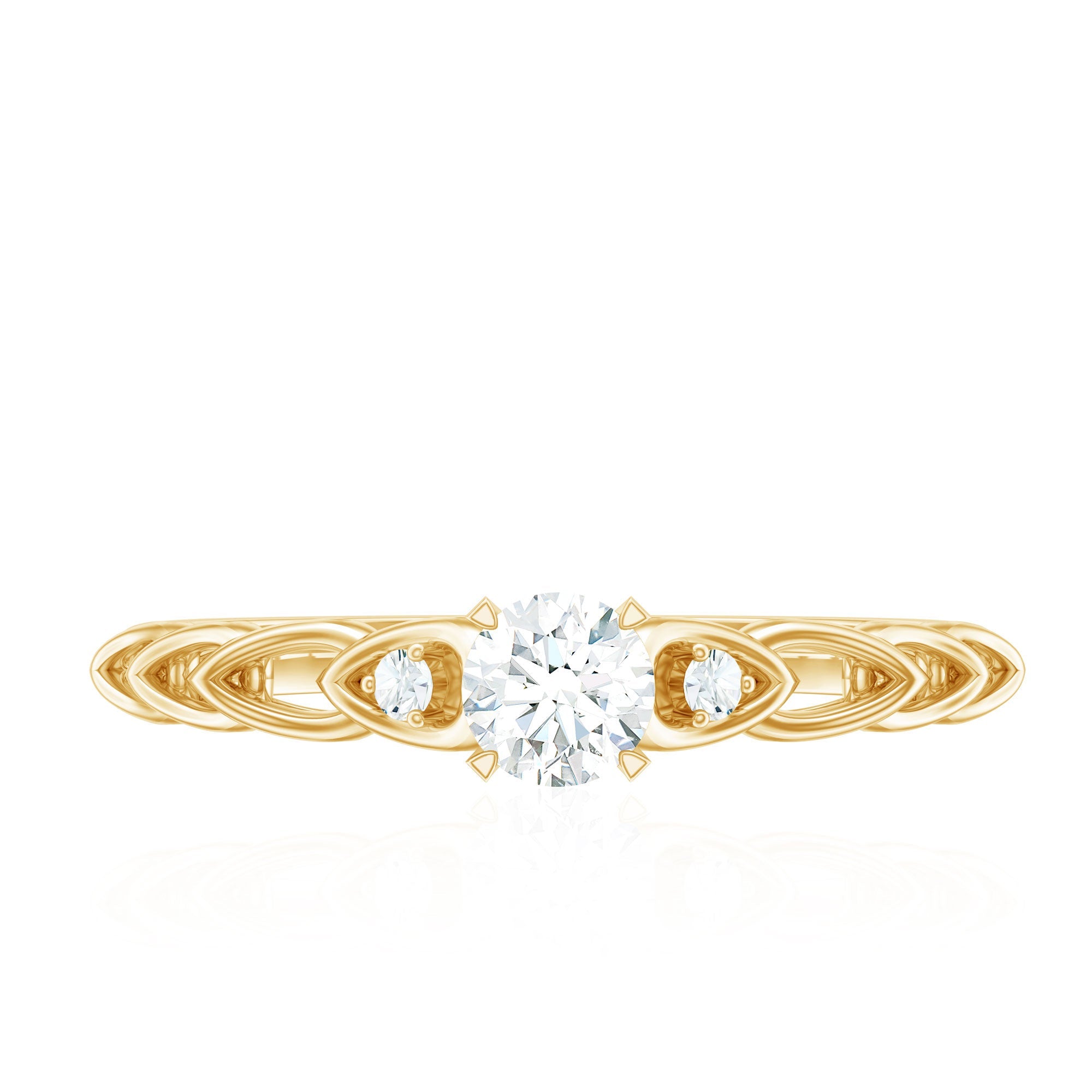 Real Diamond Minimal Promise Ring