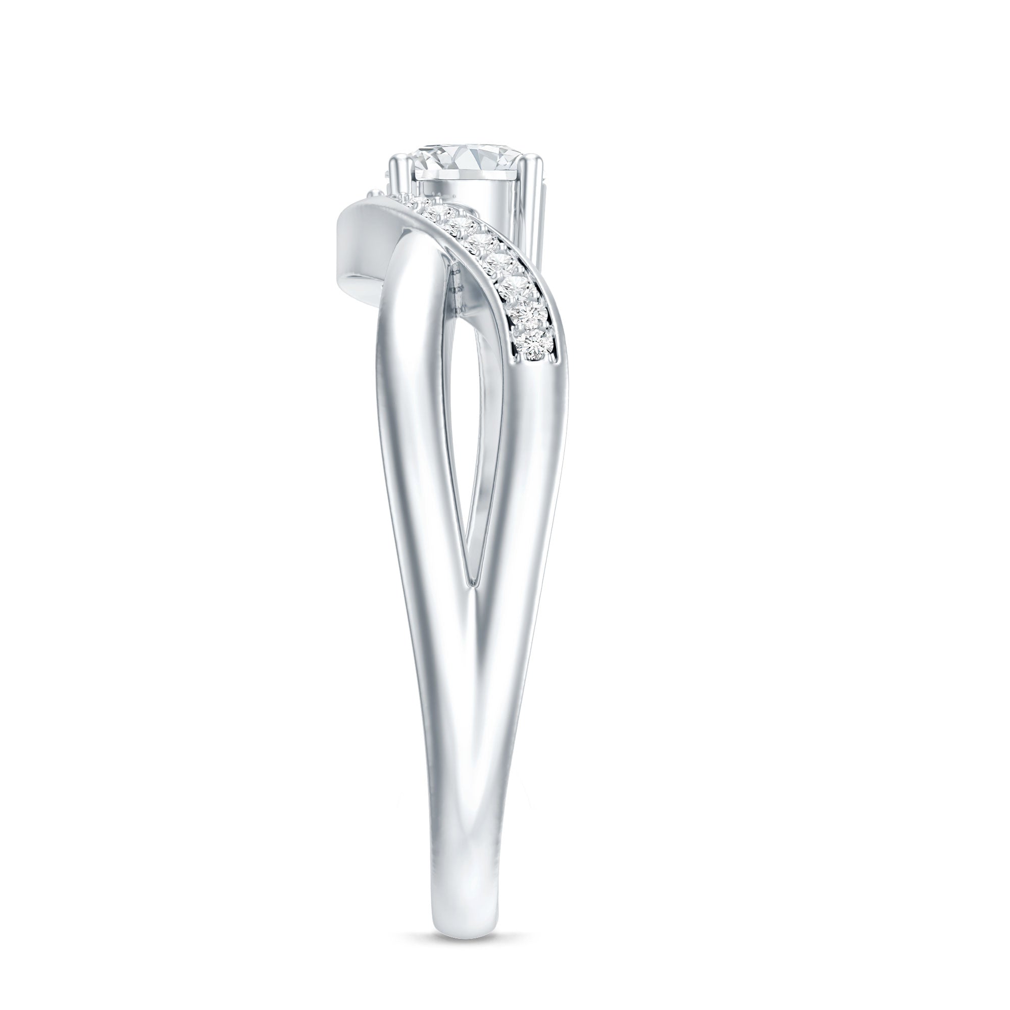 Certified 5 MM Lab Grown Diamond Proposal Ring For Women