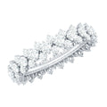 3.5 CT Zircon Cluster Eternity Ring in Prong Setting