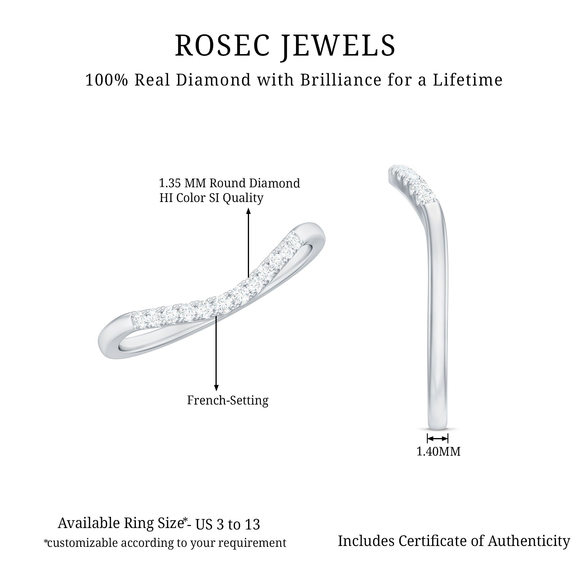 Diamond Curved Enhancer Ring