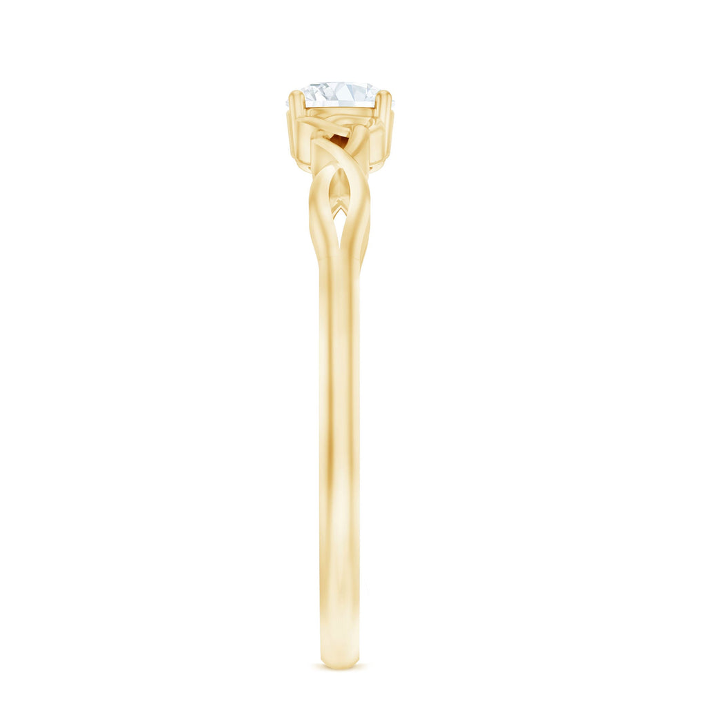 Certified Diamond Celtic Knot Promise Ring