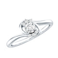 Brilliant Cut Certified Lab Grown Diamond Promise Ring For Her