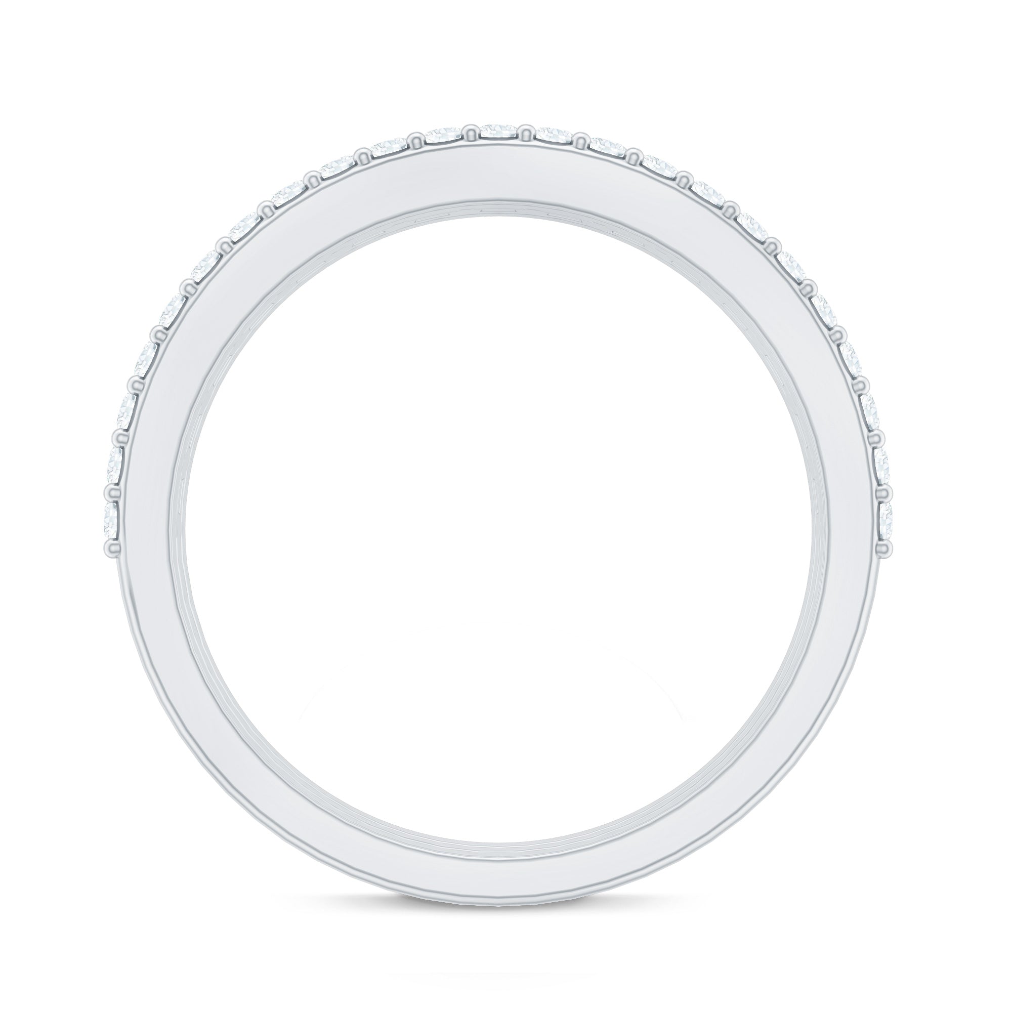Zircon Stackable Band Ring Set of 3