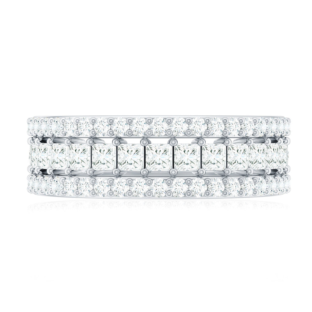 Zircon Stackable Band Ring Set of 3