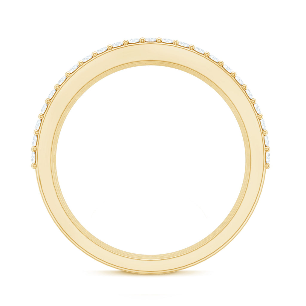 Zircon Stackable Band Ring Set of 3