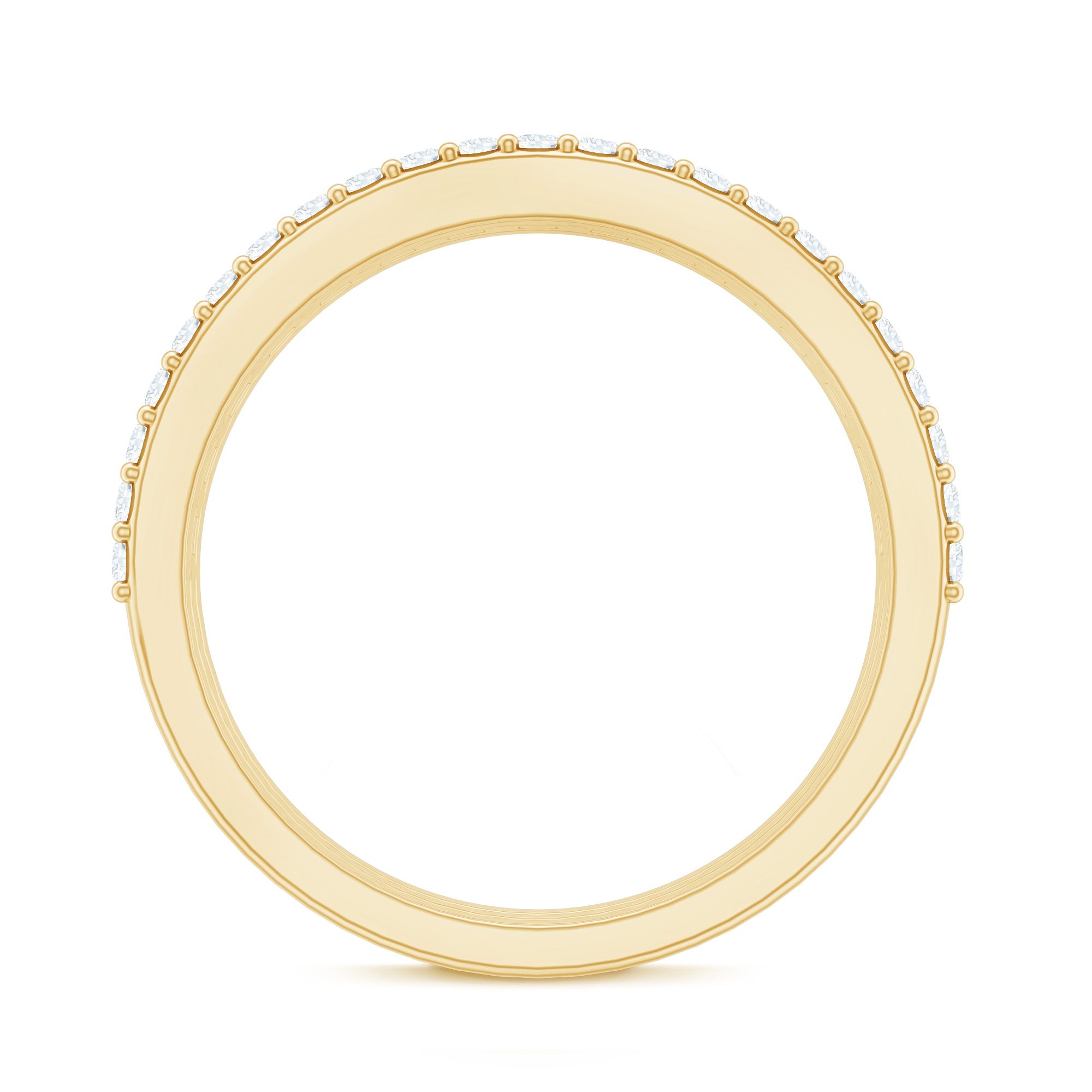 Zircon Stackable Band Ring Set of 3