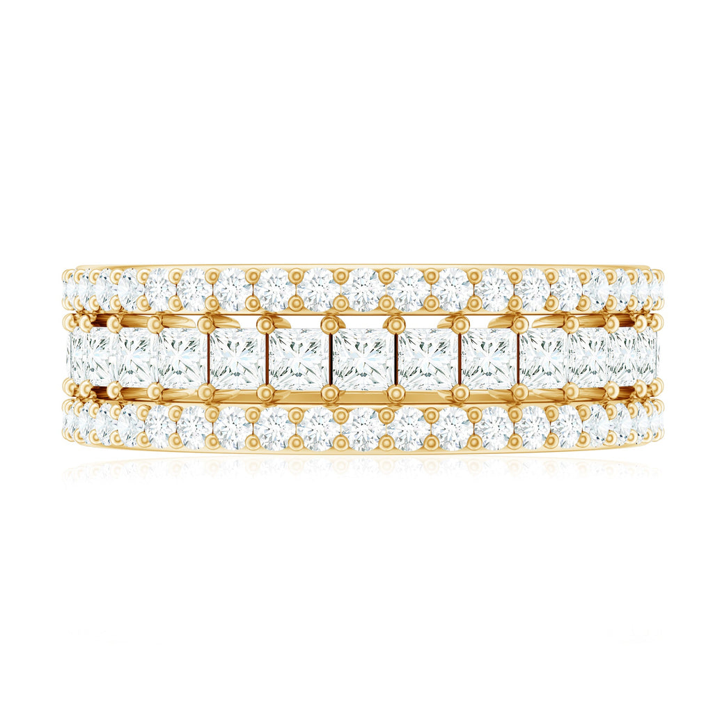 Zircon Stackable Band Ring Set of 3