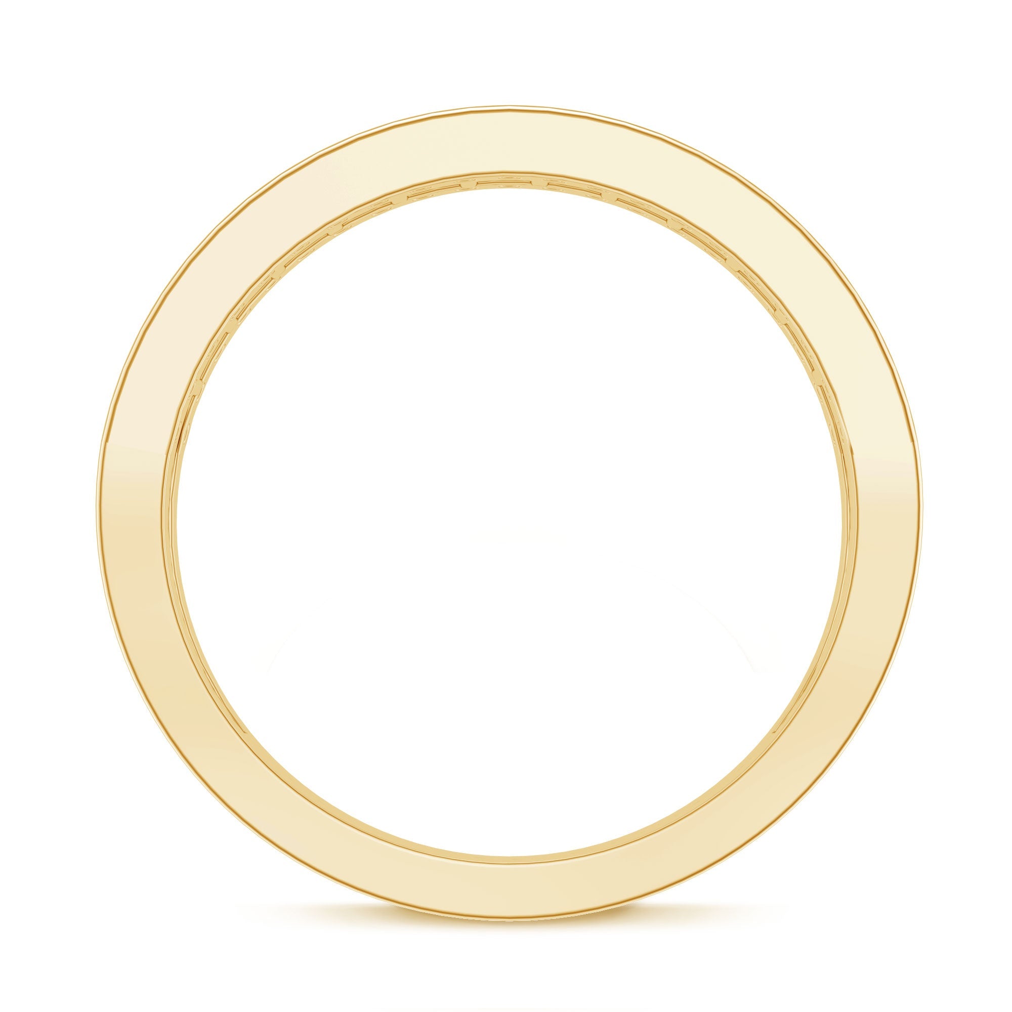 Moissanite 3 Row Eternity Band Ring for Women
