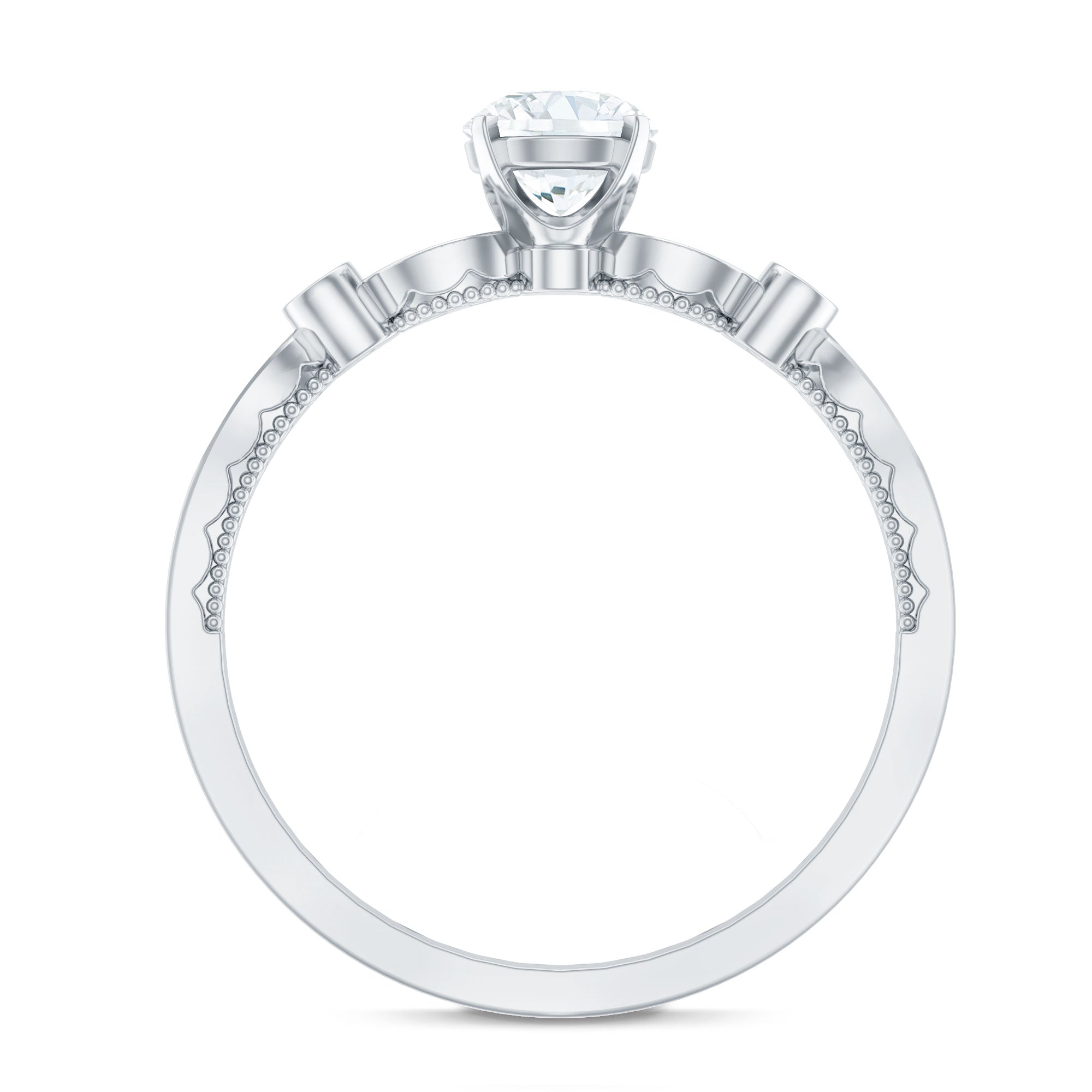 Cubic Zirconia Promise Engagement Ring