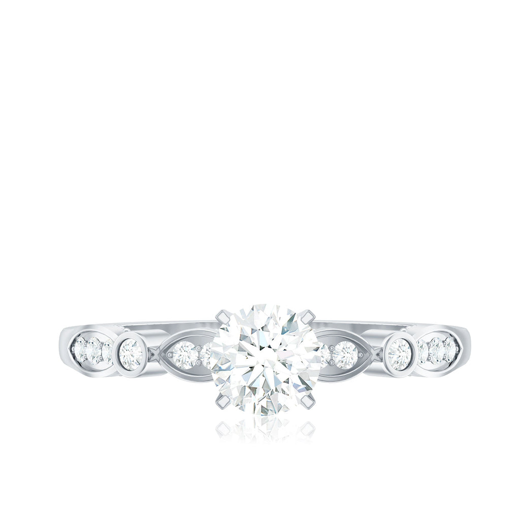 Cubic Zirconia Promise Engagement Ring