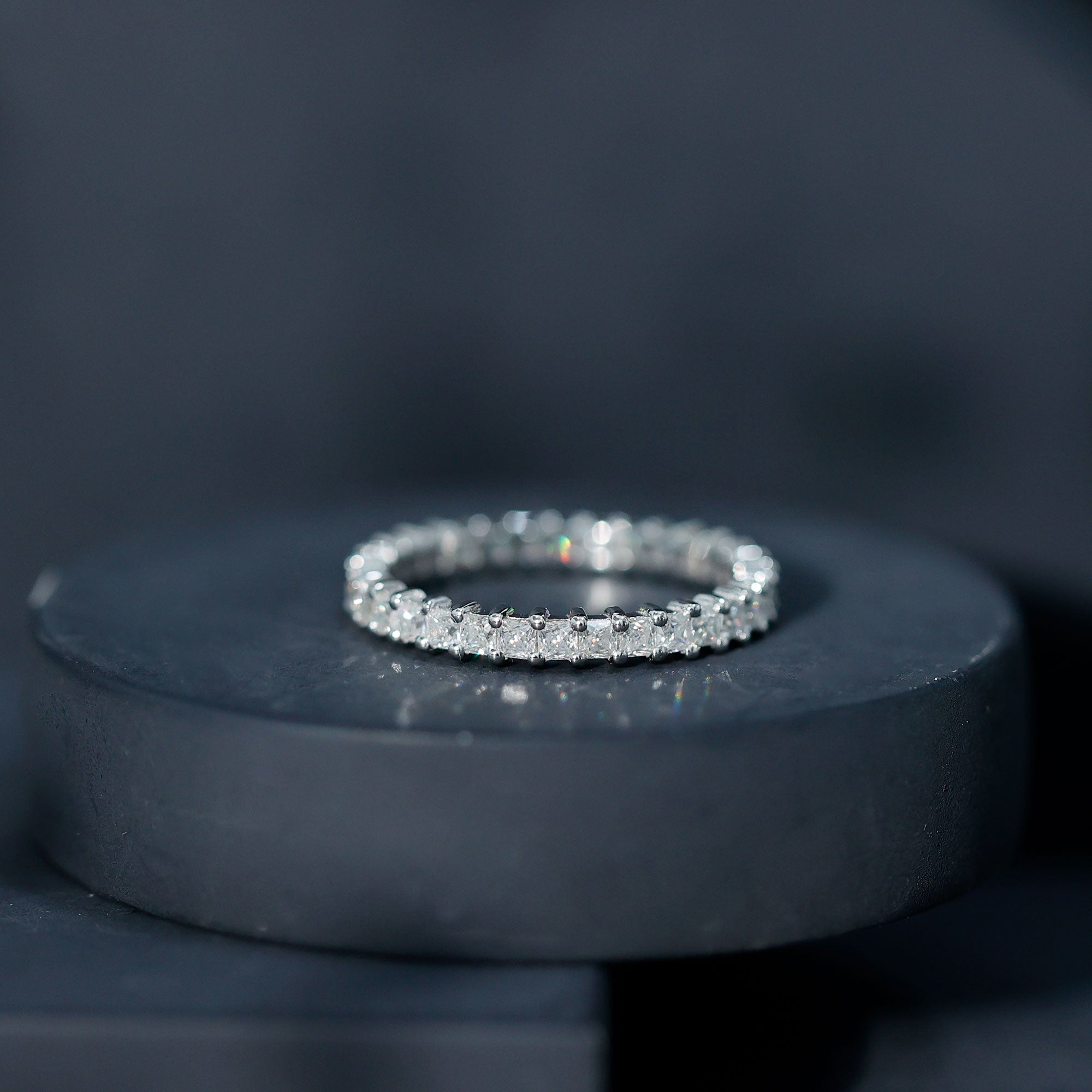 1.50 CT Zircon Full Eternity Ring