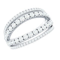 1.5 CT Cubic Zirconia Designer Cocktail Ring in Gold