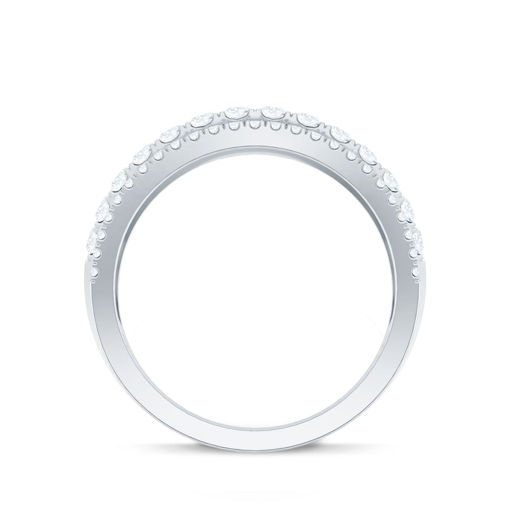 1.5 CT Cubic Zirconia Designer Cocktail Ring in Gold