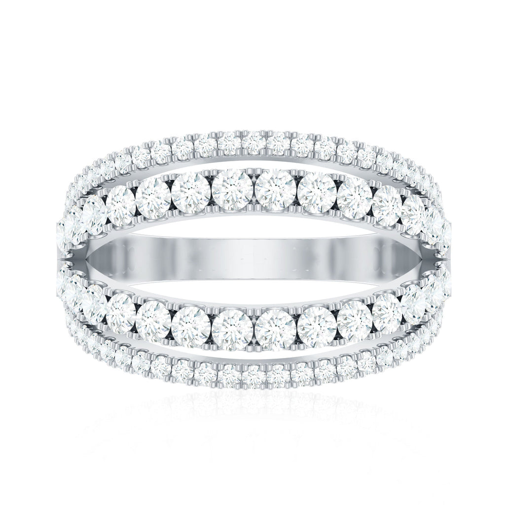 1.5 CT Cubic Zirconia Designer Cocktail Ring in Gold