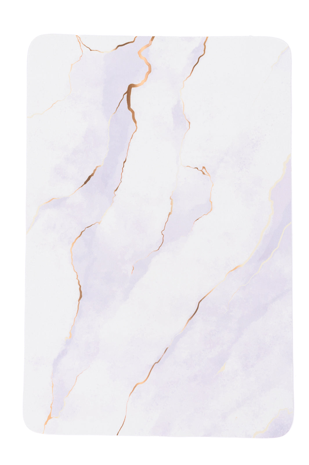 Say No More Luxury desk pad in White Marble **FINAL SALE**