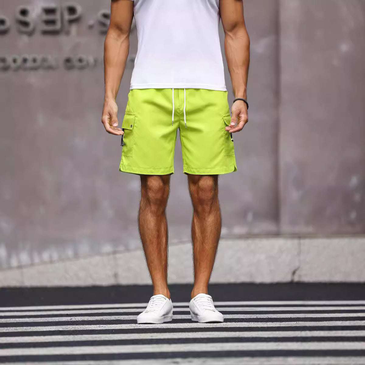 Men's Workwear Shorts Loose Plus Size Shorts