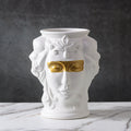 Human Face, Head Shape, Ceramic Vase, Handicraft Ornaments