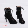 Stiletto Peep-toe Mesh High Heel Sandals
