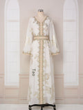 Bronzing Muslim Dubai Tourist Dress