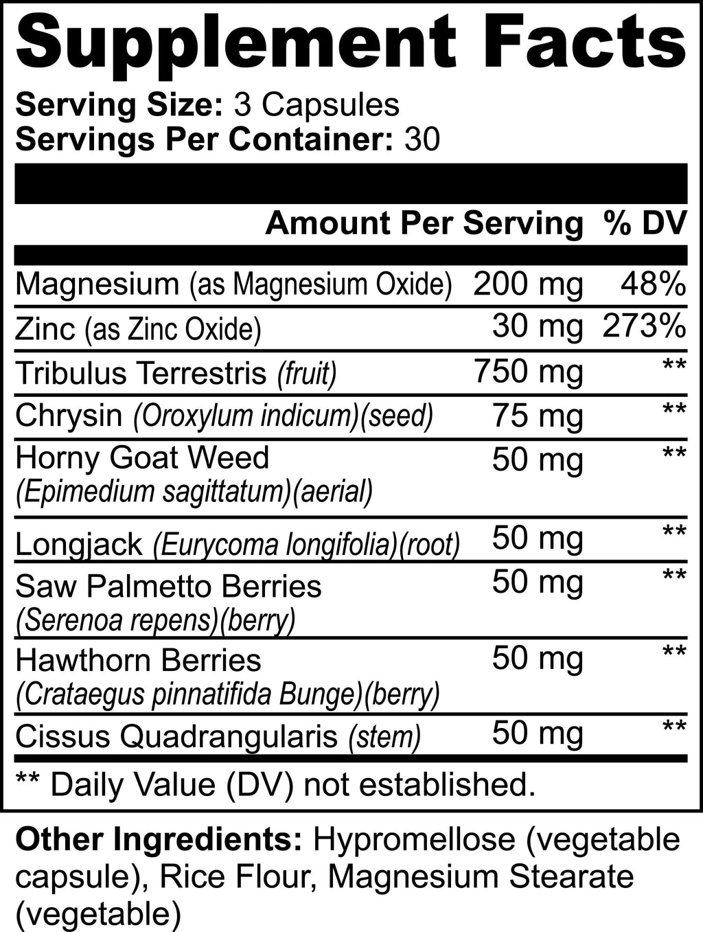 ALPHA ENERGY TESTOSTERONE BOOSTER
