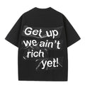 Heavy Cotton Printed Loose Casual Short-sleeved T-shirt