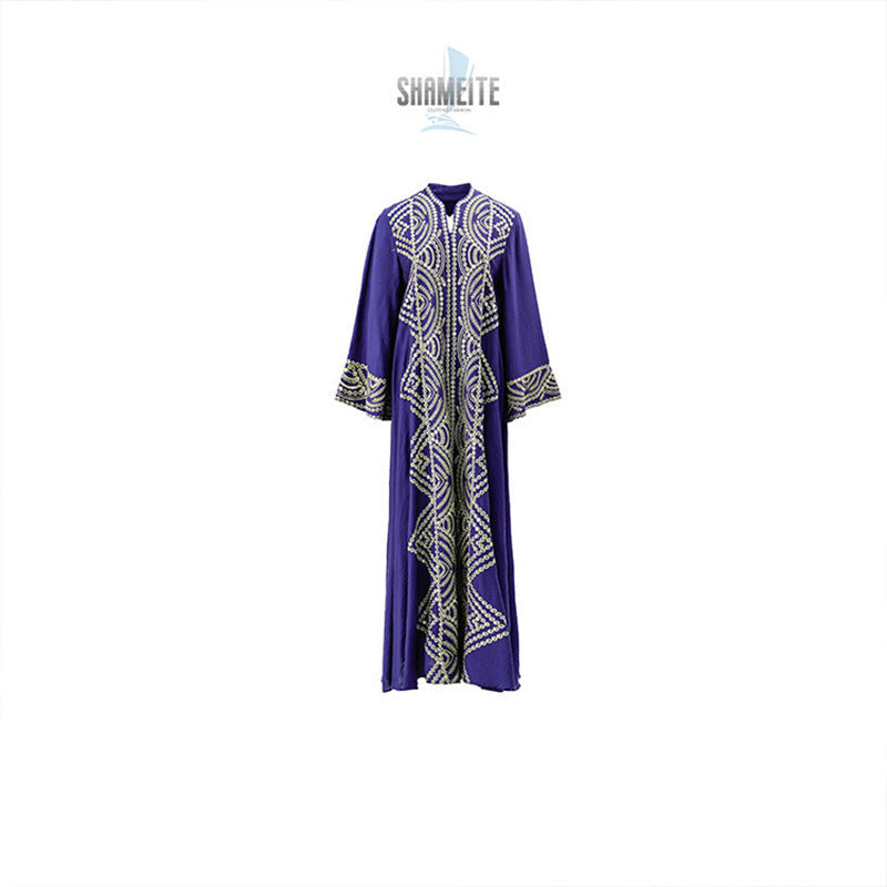 Muslim Women's Wear Robe Sequined Embroidery