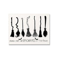 Halloween Vintage Poster Wall Art Canvas