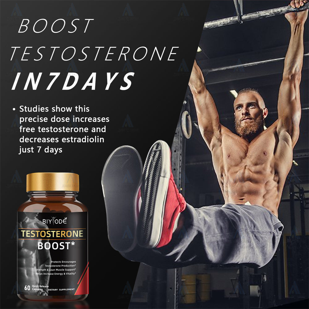 Testosterone Capsules, Vegetarian Vitamins