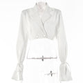 Casual Suits In Europe And America With Feminine Straps
