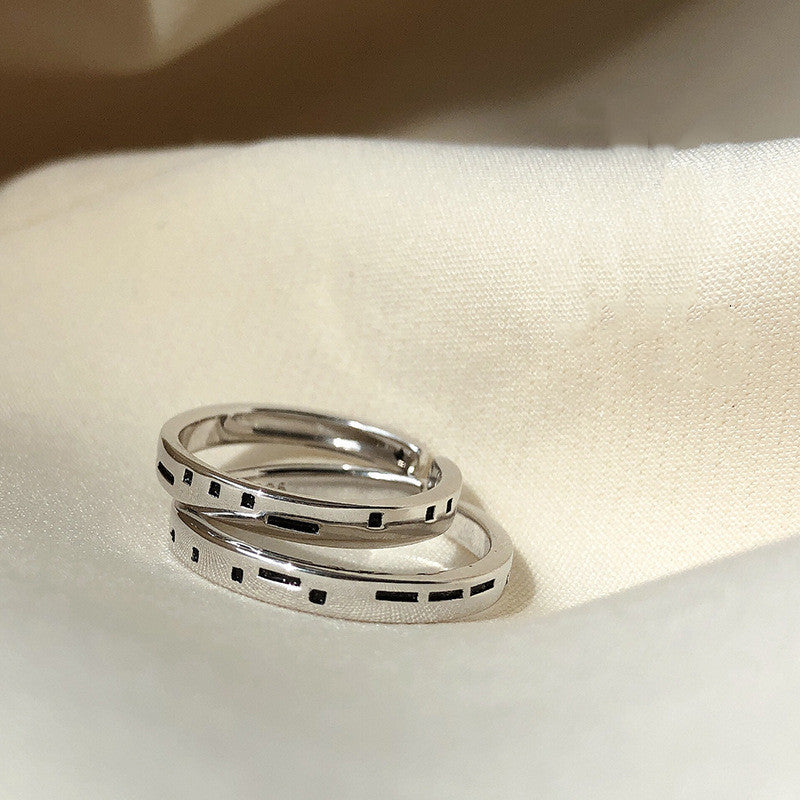 Niche Design Rings Fashion Simple Personality Trendy Rings