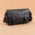 Korean Men's PU Leather Retro Flip Literary Shoulder Bag